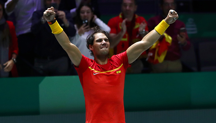 BetStars Apuestas Copa Davis 2019 tenis Nadal Rafa Nadal condiciona las apuestas tenis en favor de España en la final de la Copa Davis